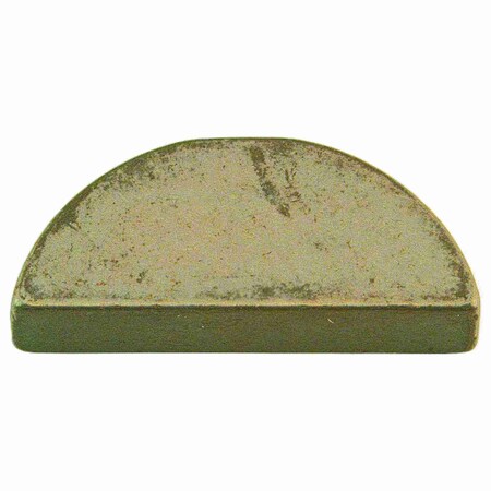 Midwest Fastener Woodruff Key, 3/8 x 1/2 in Key Size, E SAE Number, 1-1/4 in H, Steel Zinc, 4 PK 73206